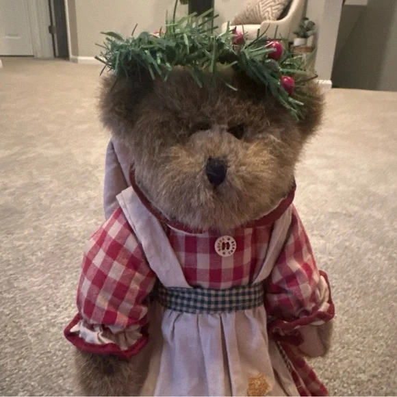 Boyds Bears Angel Tree Topper Christmas Annalee Angelberry 12” #74117 VTG - Picture 3 of 5